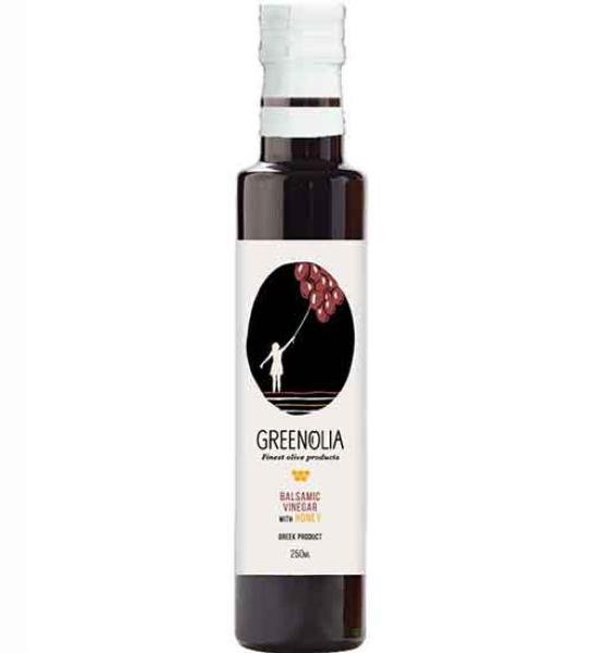 Balsamic Vinegar & honey-Greenolia-250ml