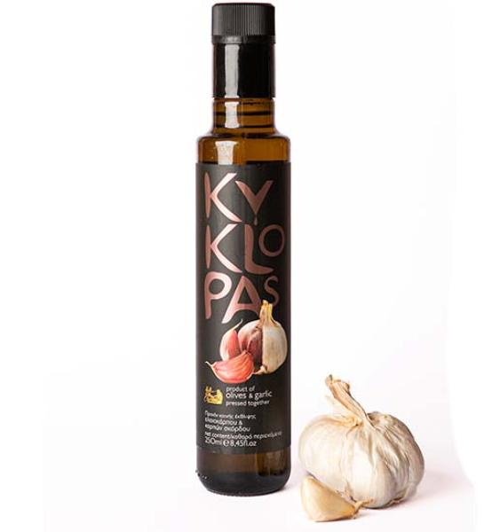 Olive oil dressing Garlic-Kyklopas-250ml