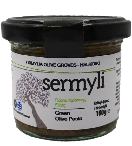 Green olive paste Sermyli-Athena's Rose-100gr