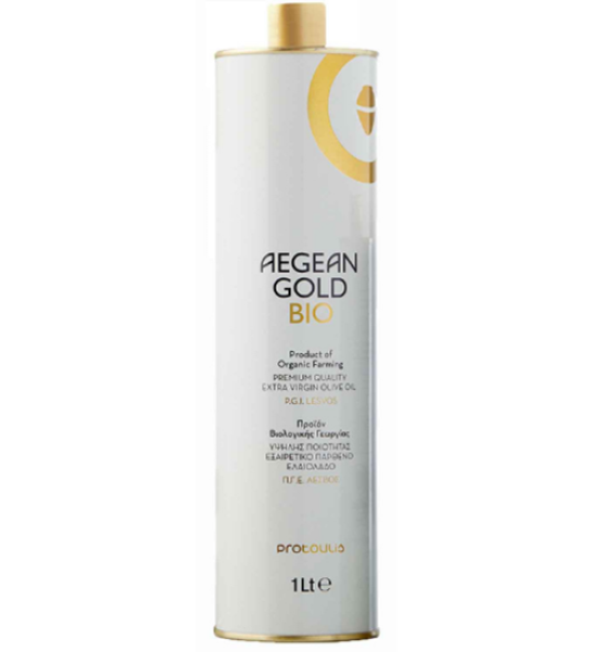 Organic extra virgin olive oil PGI Lesvos Aegean Gold-Protoulis-1000ml
