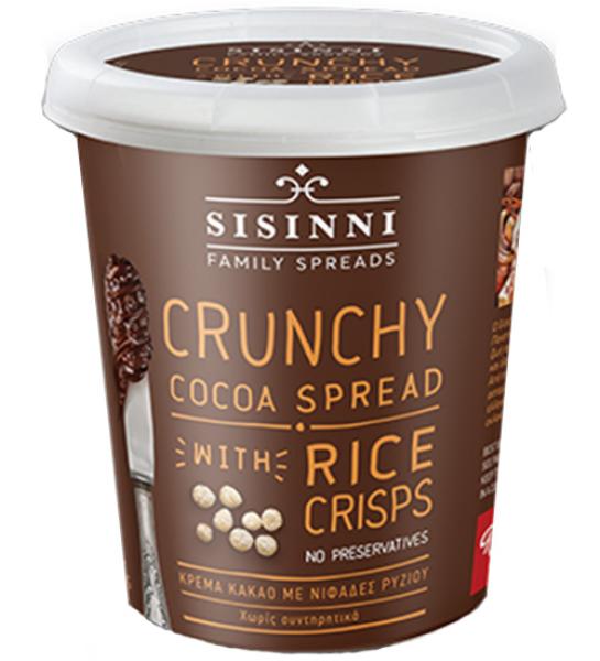 Crunchy cocoa spread with rice crisps Family creams-Rito's Food-400gr