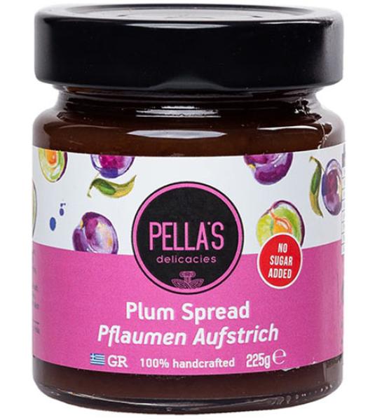 No sugar added, Plum spread-Pella's Delicacies-225gr