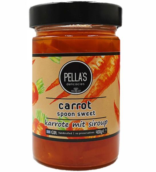 Γλυκό κουταλιού καρότο-Pella's Delicacies-400gr