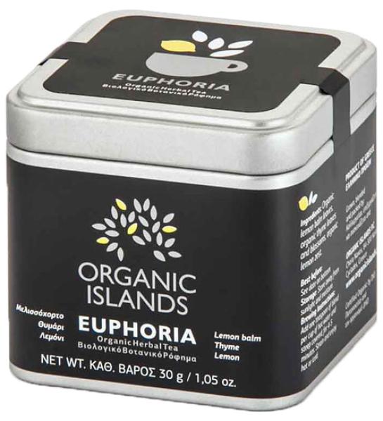Βιολογικό βοτανικό τσάι Euphoria-Organic Islands-30gr