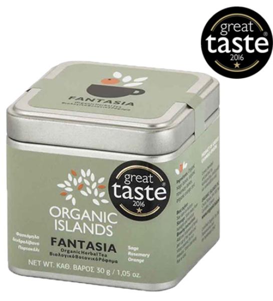 Βιολογικό βοτανικό τσάι Fantasia-Organic Islands-30gr