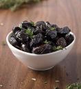 Organic black olives Throumpa with thyme-Velouitinos-180gr