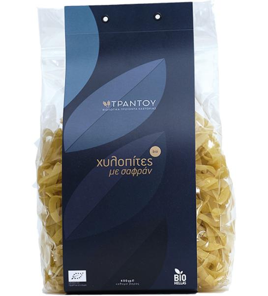Organic noodles with saffron-Trantou-400gr