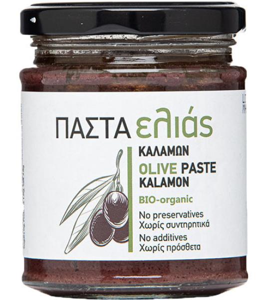 Organic Kalamon olive paste-Olea tree-180gr