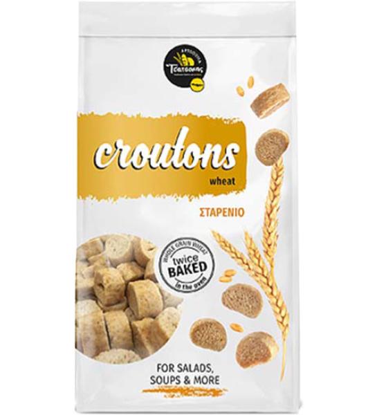 Twice baked wheat croutons-Tsatsakis-150gr