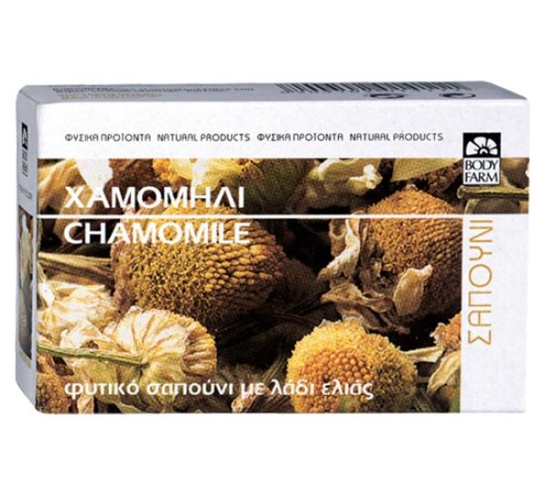 Natural olive oil soap with chamomile-Body Farm-125gr
