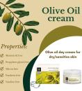 Crème de jour avec huile d'olive pour la peau sèche ou sensible-Body Farm-50ml