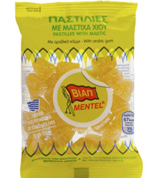 Pastilles with mastic-VIAP MENTEL-27gr