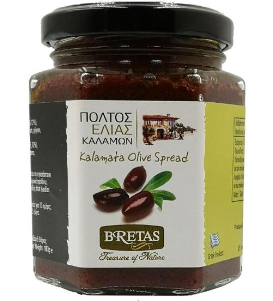 Kalamata olive spread-Bretas-180gr