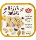 Halva with chocolate, cookies & banana-MEZAP-400gr