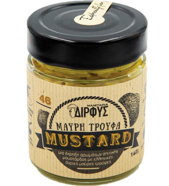 Mustard with black truffle-Dirfis-140gr