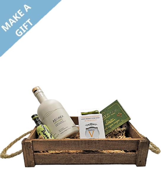 Pleasure with the aroma of Greece Gift Basket
