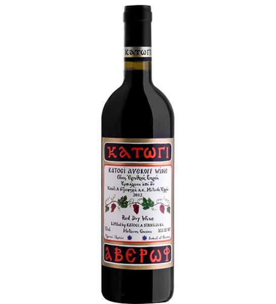 Ερυθρός ξηρός οίνος ποικιλιακός-Κατώγι Αβέρωφ-750ml