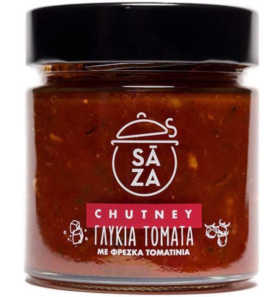 Sweet Tomato Chutney with Cherry Tomatoes-SAZA-240gr