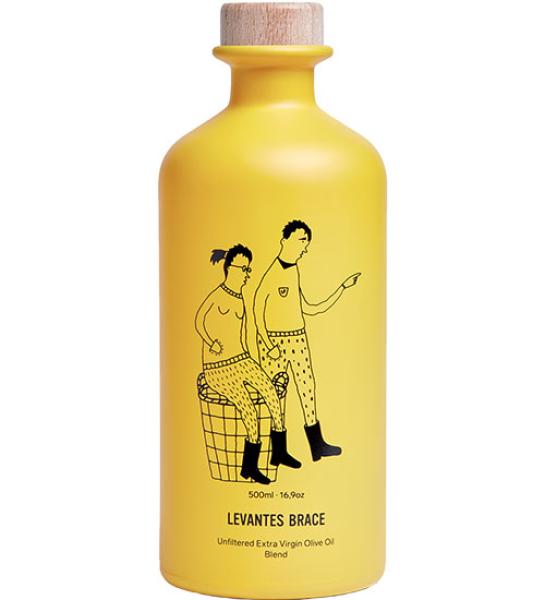 Organic unfiltered extra virgin olive oil Levantes Brace-Levantes Farm-500ml