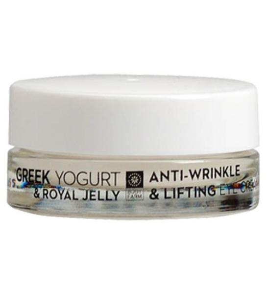 Anti-wrinkle & lifting eye cream Greek yogurt & Royal jelly-Body Farm-15ml