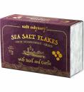 Sea salt flakes with basil & garlic-Salt Odyssey-75gr