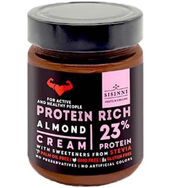 Almond Protein Cream, Protein 23%, No added sugar Sisinni-Rito's Food-320gr
