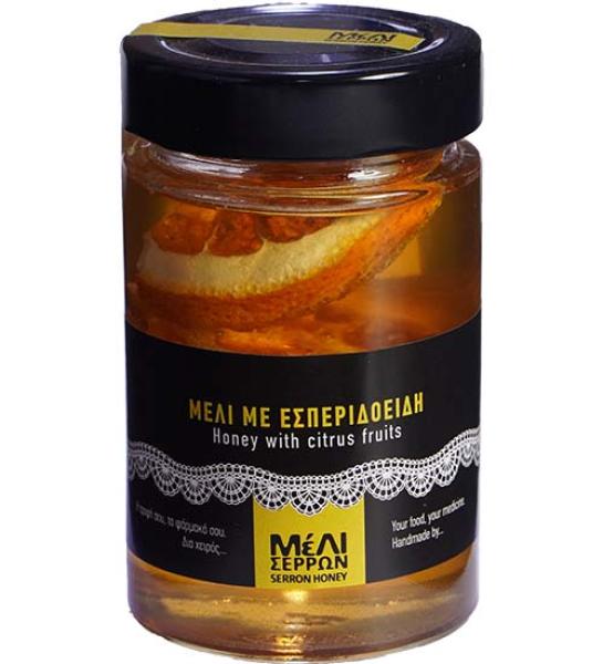Flower honey with citrus fruits-Meli Serron-250gr