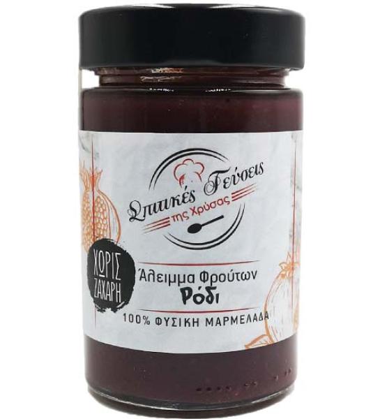 No sugar added, pomegranate jam-Spitikes Geuseis tis Chrysas-310gr