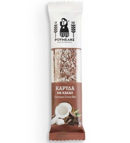 Cocoa coconut bar-Roumelis-70gr